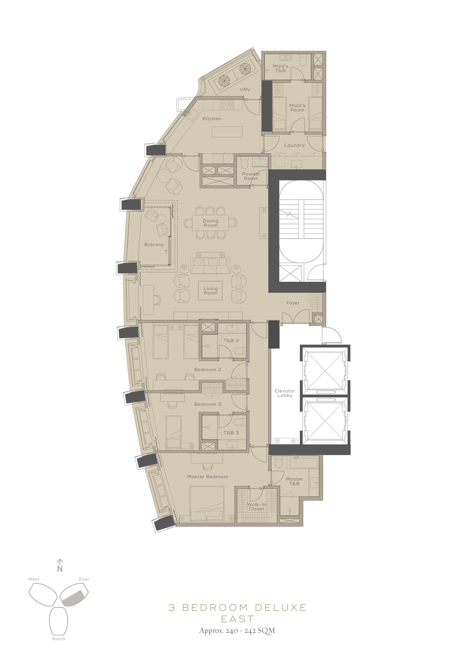 3BR Deluxe East